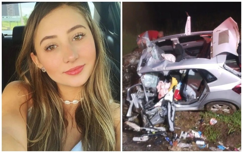 Jovem morreu em acidente em Echaporã — Foto: Reprodução