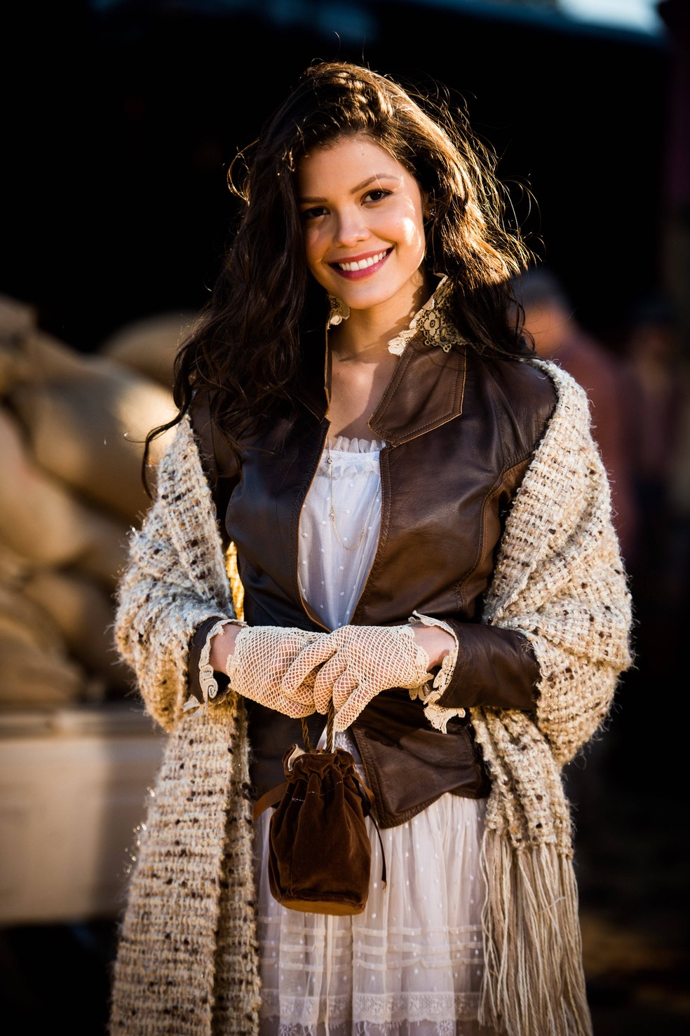 Vitória Strada será Maria Vitória, uma jovem em busca de seu amor (Foto: João Miguel Júnior/Globo)