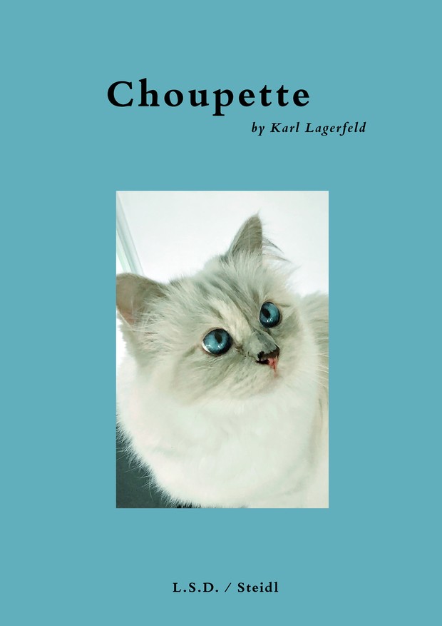 Capa do livro Choupette (Foto: Karl Lagerfeld)
