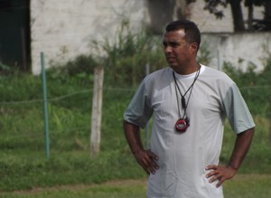 Márcio Bittencourt, técnico interino do boavista (Foto: Gabriel Farias/Futebol Gonçalense)