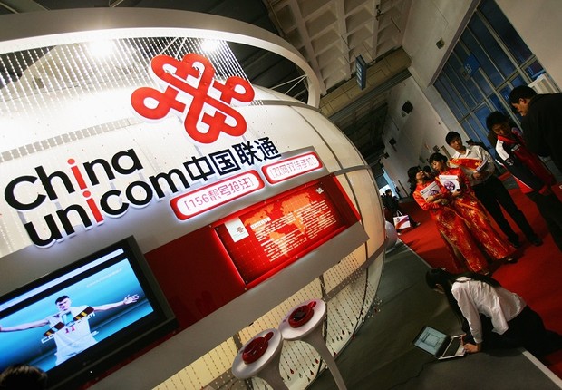 Stand da China Unicom (Foto: Feng Li/Getty Images)