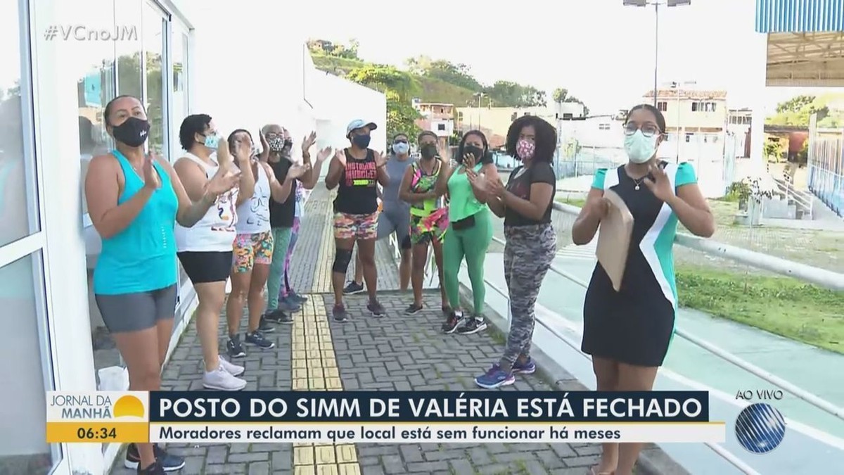 Moradores Fazem Protesto E Pedem Reabertura Do Posto Do Simm No Bairro De Valéria Em Salvador 