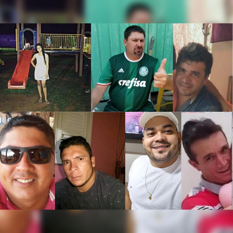 Vítimas foram mortas em um bar, em Sinop, a 503 km de Cuiabá, na tarde dessa quarta-feira (21).    — Foto: Reprodução 