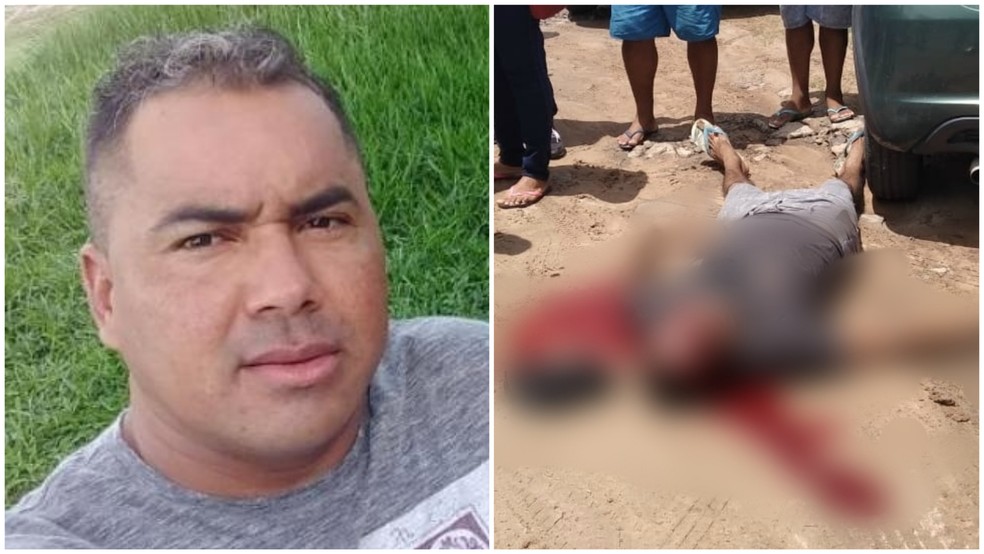 Benilson Nascimento dos Santos foi morto a tiros em frente à Prefeitura de Raposa — Foto: Redes Sociais