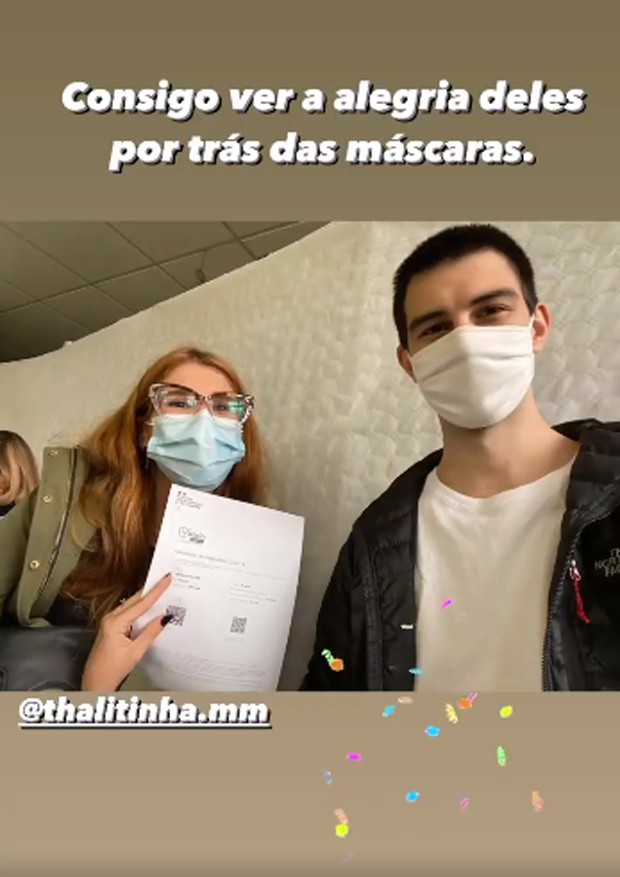 Vinícius Bonemer e Thalita Martins (Foto: Reprodução/Instagram)