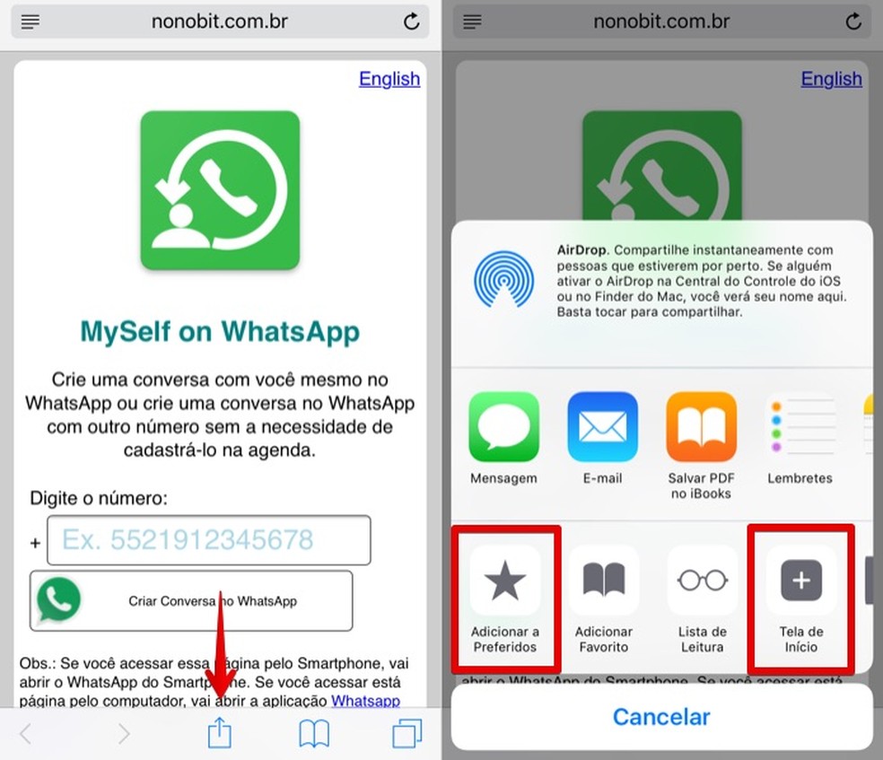 4 Como criar conversas no WhatsApp sem adicionar um número aos contatos