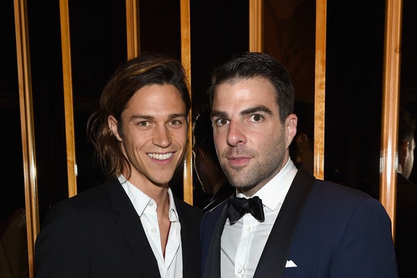 Miles McMillan e Zachary Quinto (Foto: Getty Images)