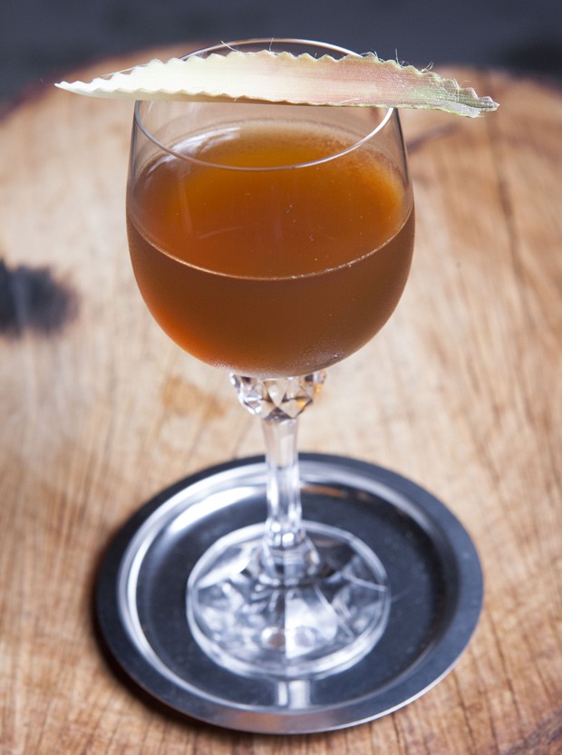 O Sem Medo, drink criado pelo bartender Matheus Cunha (Foto: Divulgação)