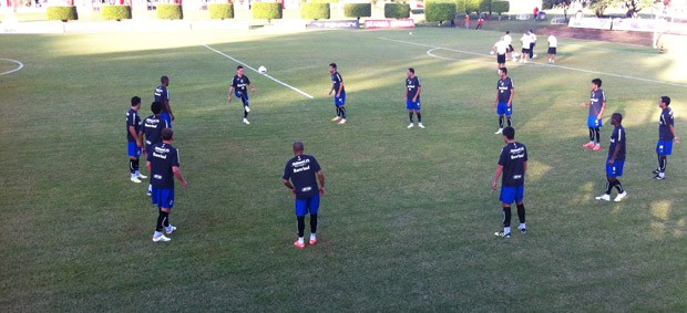 grêmio treino barradão bahia copa do brasil vitória salvador (Foto: Valquer da Rosa)