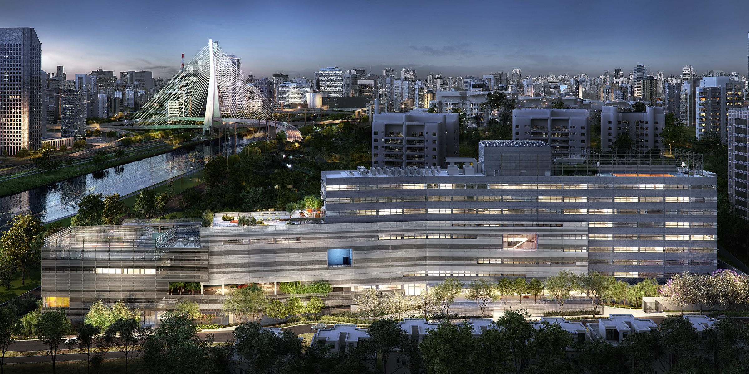 Projeto da sede paulista do Avenue - The World School, que está previsto para inaugurar em Agosto de 2018 (Foto: Divulgação)