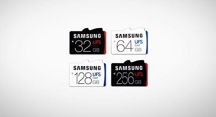 Cartões UFS da Samsung serão lançados com versões de 32 a 256 GB (Foto: Divulgação/Samsung) (Foto: Cartões UFS da Samsung serão lançados com versões de 32 a 256 GB (Foto: Divulgação/Samsung))