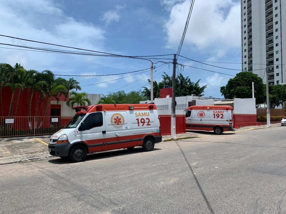 Ambulâncias da Samu em Natal (Arquivo) — Foto: Anna Alyne Cunha/Inter TV Cabugi