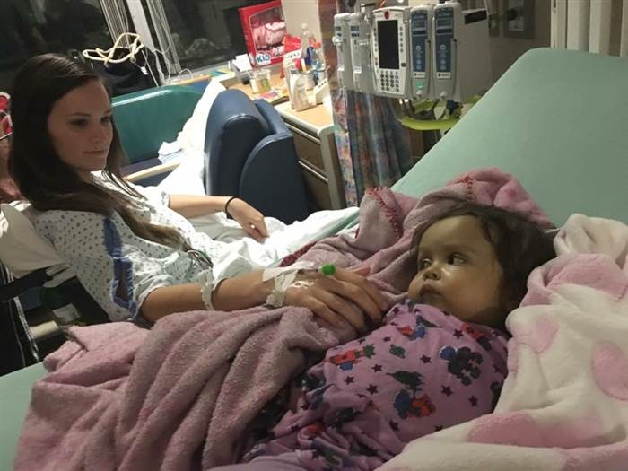 A estudante e babá de 22 anos decidiu doar o órgão para Talia, bebê que ela foi contratada para cuidar (Foto: Arquivo pessoal)