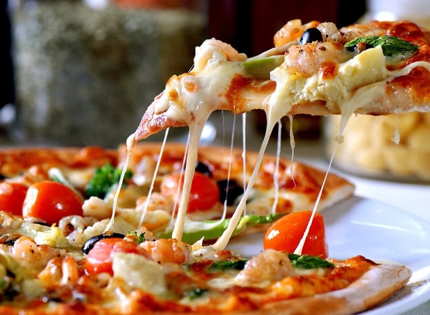 A pizza pode ser leve e saborosa como a vida deve ser