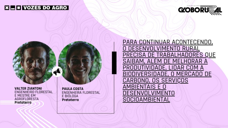 vozes agro pretaterra (Foto: Globo Rural)