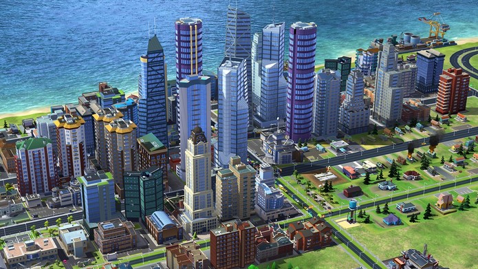 Administre a sua metrópole diratemente de seu celular com SimCity BuildIt (Divulgação)