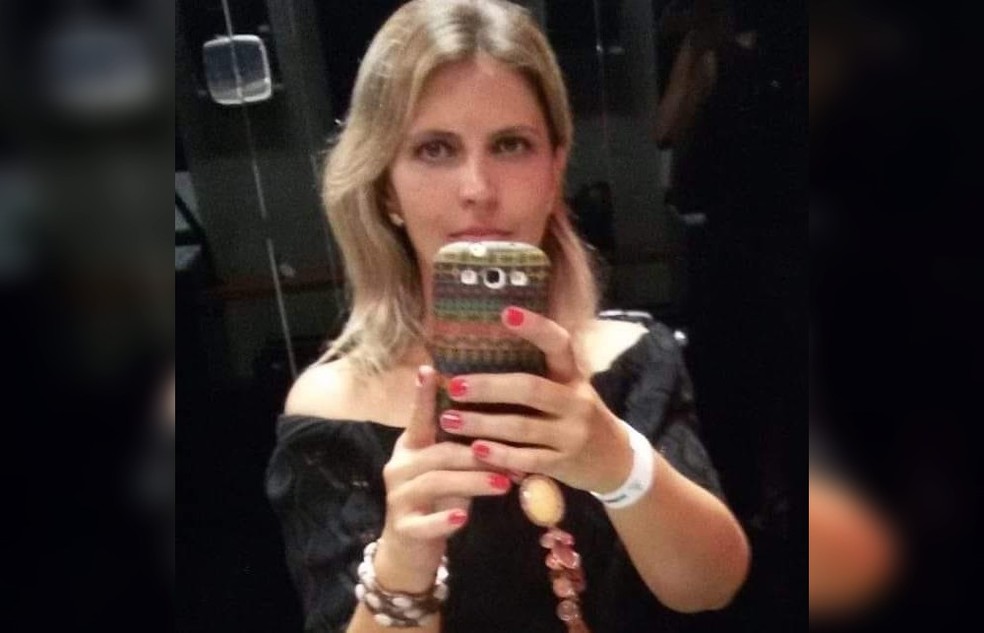 Luciana Cordioli morreu esfaqueada por passageiro de corrida por aplicativo durante corrida entre Urânia e Fernandópolis — Foto: Reprodução