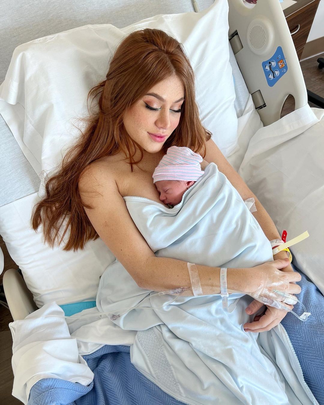Mari Maria dá a luz ao segundo filho, Noah (Foto: Reprodução/Instagram)