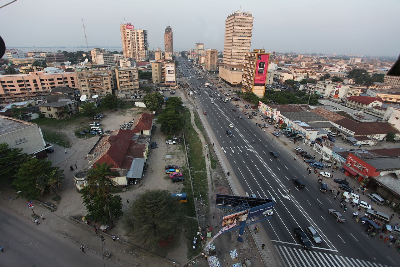 Com 14,5 milhões de habitantes na região metropolitana, Kinshasa é considerada a maior área urbana francófona do mundo (Foto: MONUSCO/Myriam Asmani)