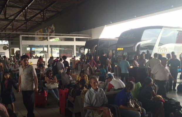 Rodoviária de Goiânia estima que pelo menos 150 mil passageiros devem passar pelo terminal, em Goiás (Foto: Murillo Velasco/G1)