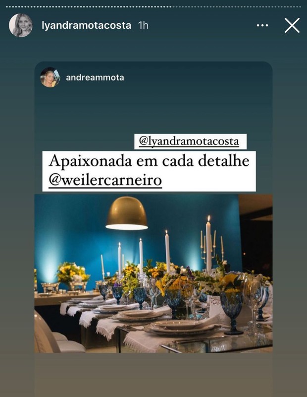 Lyandra Costa e Lucas Santos fazem festa de noivado (Foto: Reprodução/Instagram)