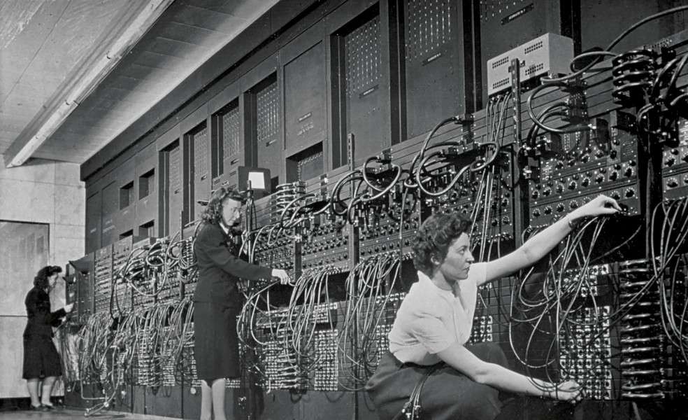 As programadoras do ENIAC — Foto: Corbis/Getty Images