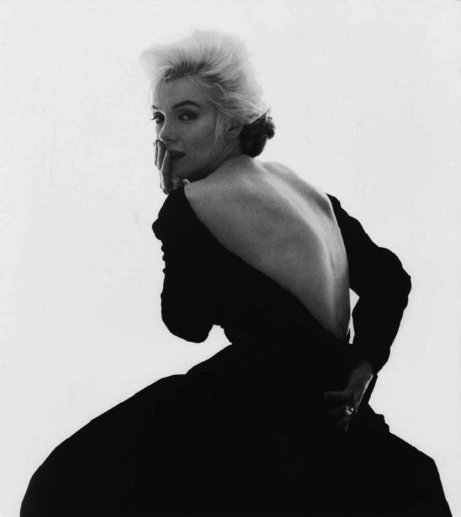 Marilyn Monroe, em 1962, com look Dior (Foto: Getty Images)