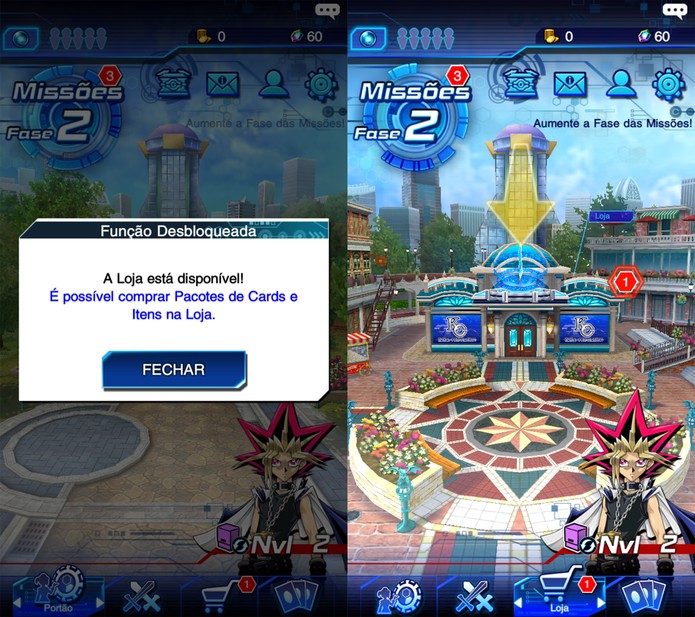 Como conseguir cartas em Yu-Gi-Oh! Duel Links no Android e iPhone (Foto: Reprodução/Felipe Vinha)