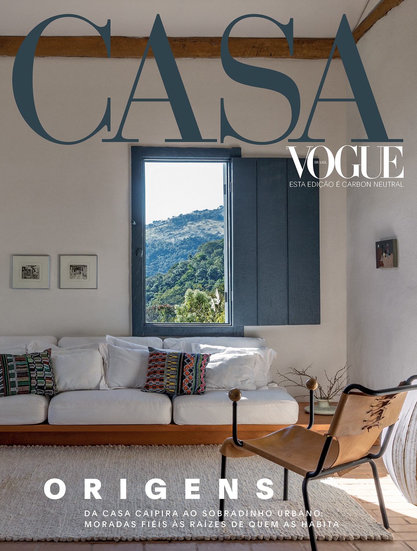 Casa Vogue de agosto discute a importância de resgatar as origens na arquitetura e no décor (Foto: Ruy Teixeira)