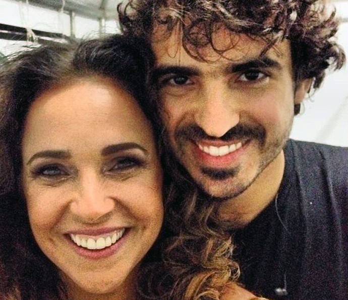 Daniela Mercury e o filho Gabriel Póvoas, de 30 anos (Foto: Arquivo Pessoal)
