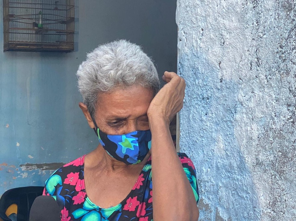 Maria José Muniz, avó de Lorena Muniz, apoiava a neta — Foto: Marina Meireles/G1