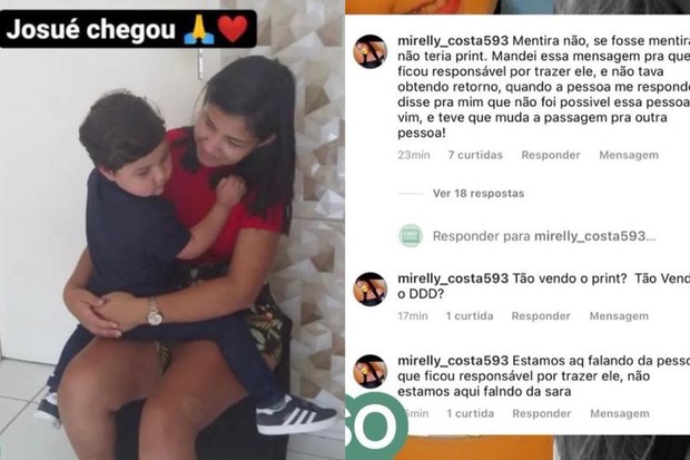 Mirelly Costa, mãe biológica de Josué (Foto: Reprodução/ Instagram)