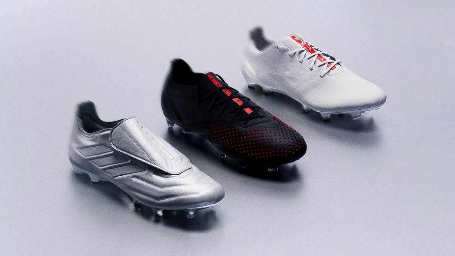Adidas Football for Prada traz os modelos X Crazyfast, Prada Predator Accuracy e Prada Copa Pure