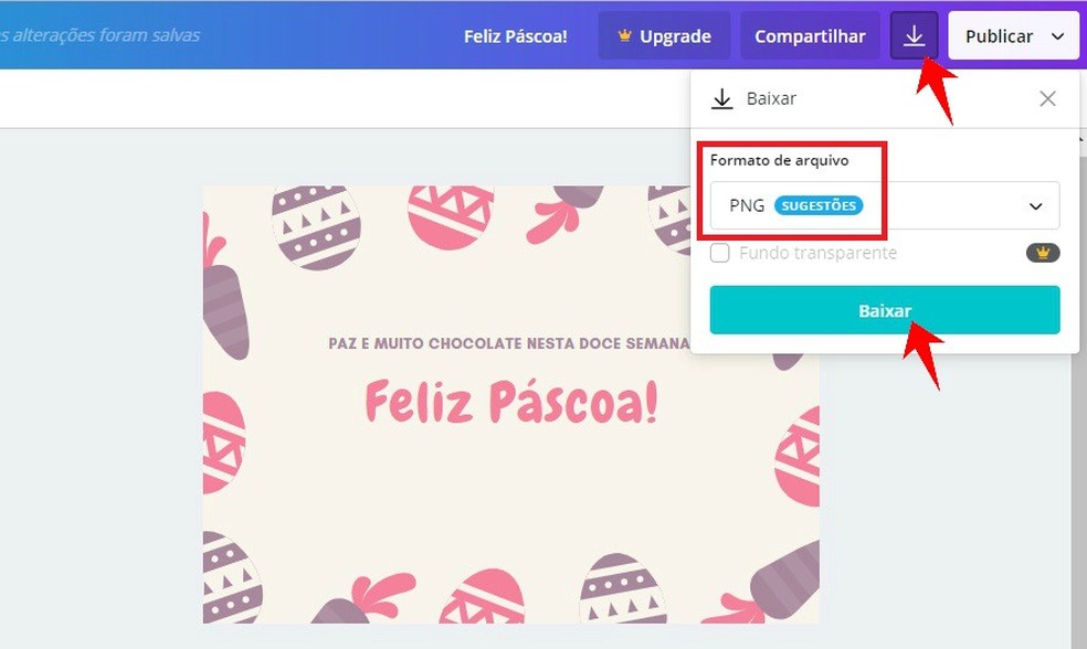 Como Criar Uma Mensagem De Pascoa E Enviar Para Amigos Com O Canva Editores Techtudo