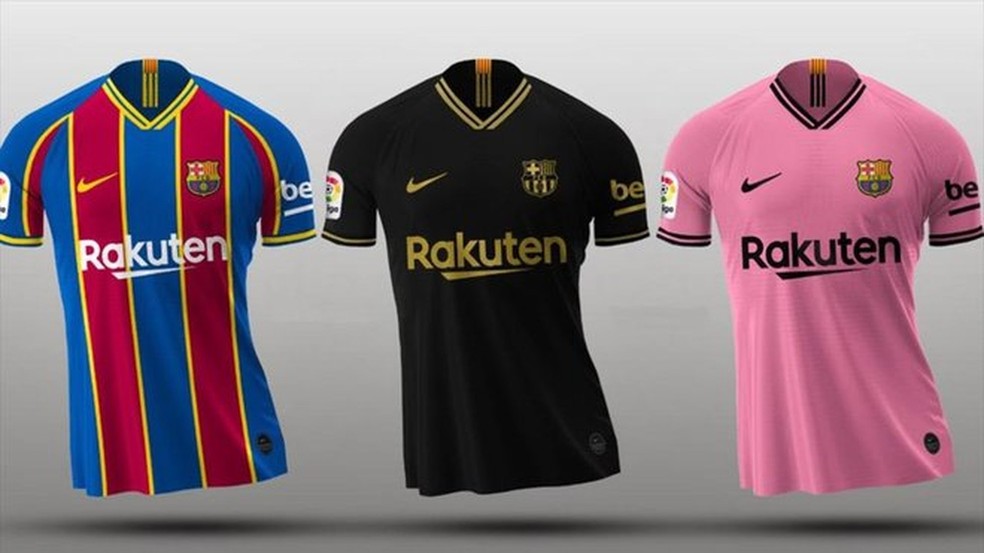 Novo uniforme camisa Barcelona — Foto: Reprodução/Mundo Deportivo