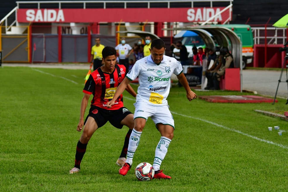 Pouso Alegre e Caldense se enfrentaram no Manduzão pelo Mineiro; times estão garantidos na Série D do Brasileiro — Foto: Chiarini Jr./PAFC