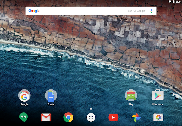 Google Now Launcher tem a interface do Android 6.0 (Foto: Foto: Divulgação)