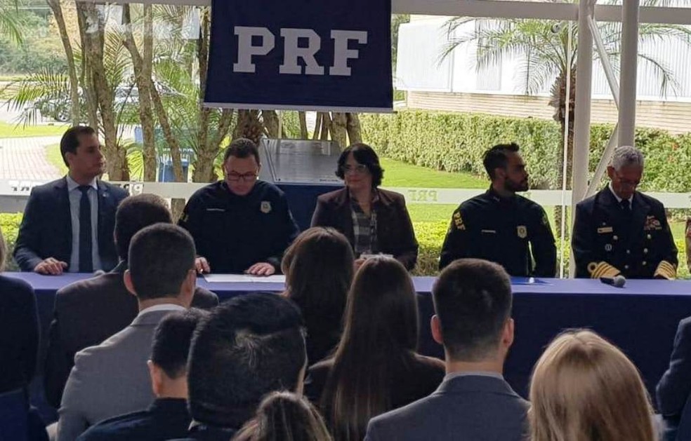 Ministra Da Familia Damares Alves Participa De Evento Da Policia Rodoviaria Federal Em Sc Santa Catarina G1