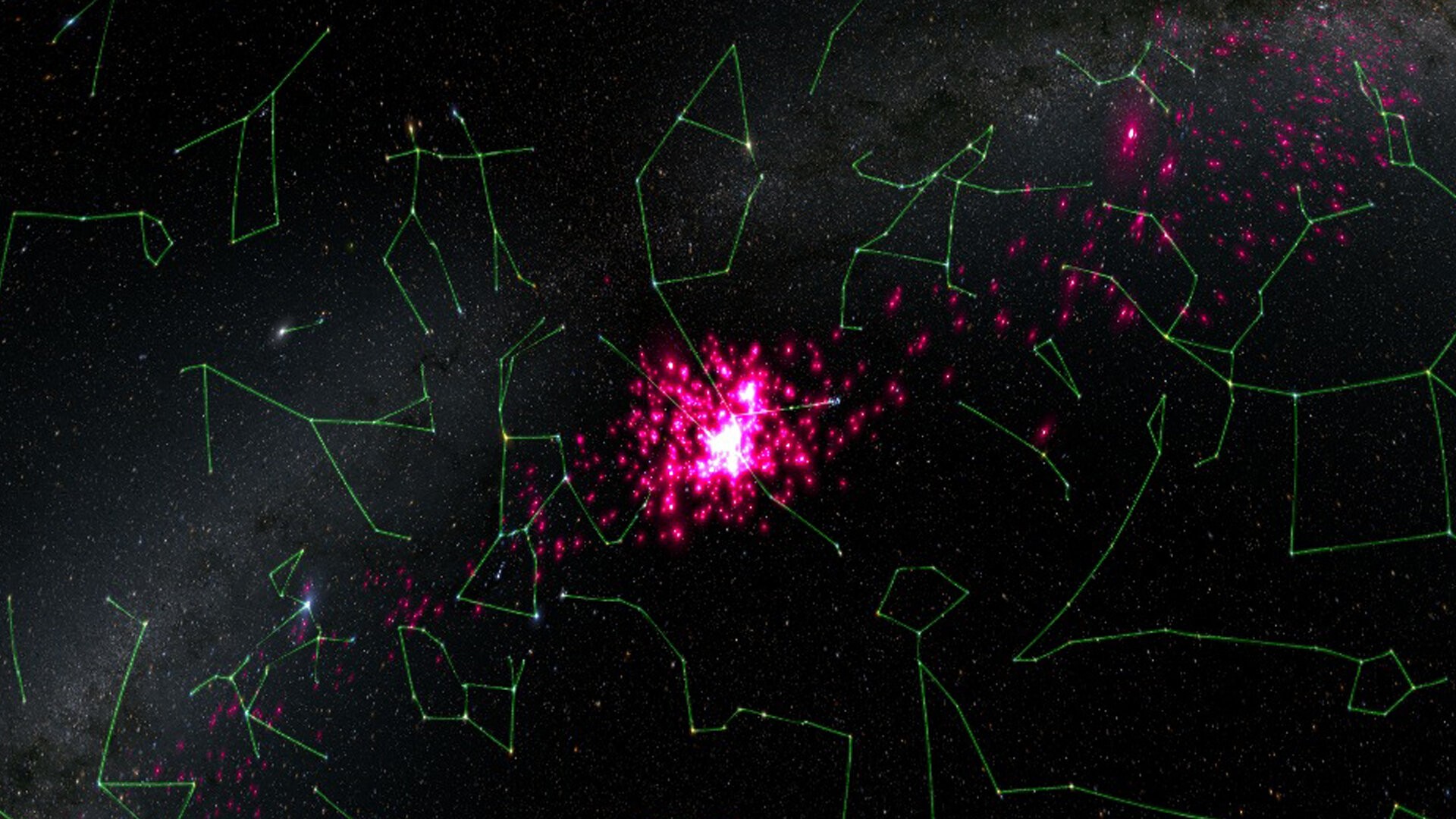 Aglomerado estelar Hyades é alterado por estrutura misteriosa (Foto: ESA/Gaia/DPAC)