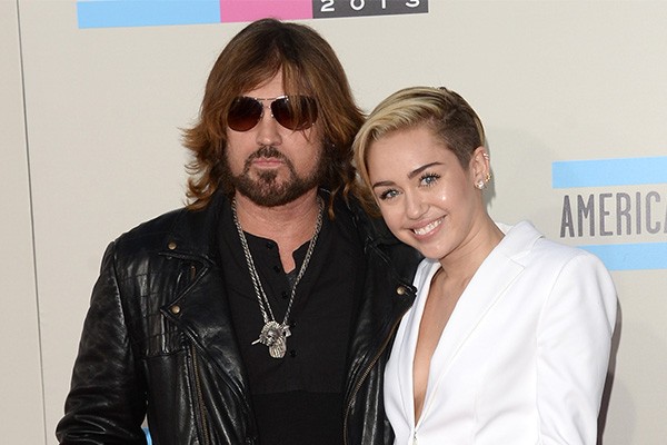 Billy Rae Cyrus e Miley Cyrus (Foto: Getty Images)