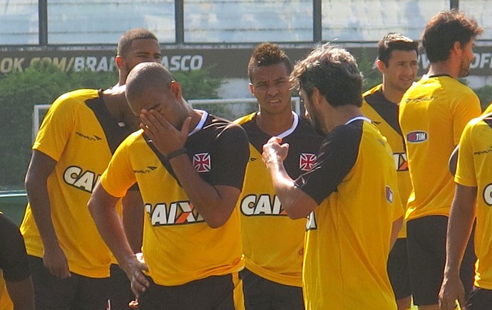 Douglas, Rafael Silva e Rodrigo do Vasco (Foto: Raphael Zarko) Douglas, Rafael Silva e Rodrigo do Vasco (Foto: Raphael Zarko)