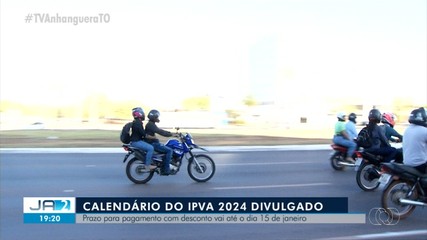 IPVA 2024: prazo para pagamento com desconto vai até o dia 15 de janeiro