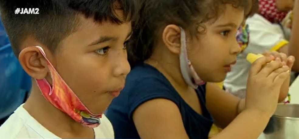 Aumento no preço de alimentos impacta orçamento para merenda nas escolas públicas em Manaus — Foto: Reprodução