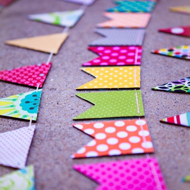 Como fazer bandeirinhas de festa junina: 3 modelos simples para baixar e 10 inspirações (Foto: Reprodução / Pinterest)
