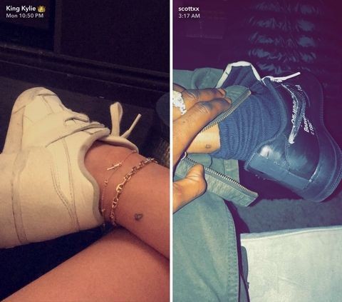 Kylie Jenner e Travis Scott têm tatuagens iguais (Foto: Reprodução/Instagram)