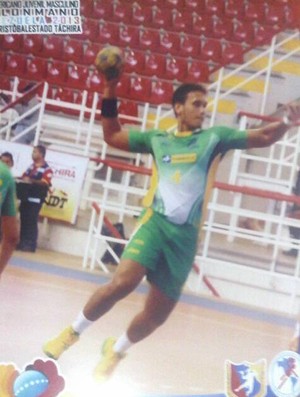 Rogério Moraes Ferreira, da ADENA, convocado para a Seleção Brasileira de Handebol (Foto: Divulgação)
