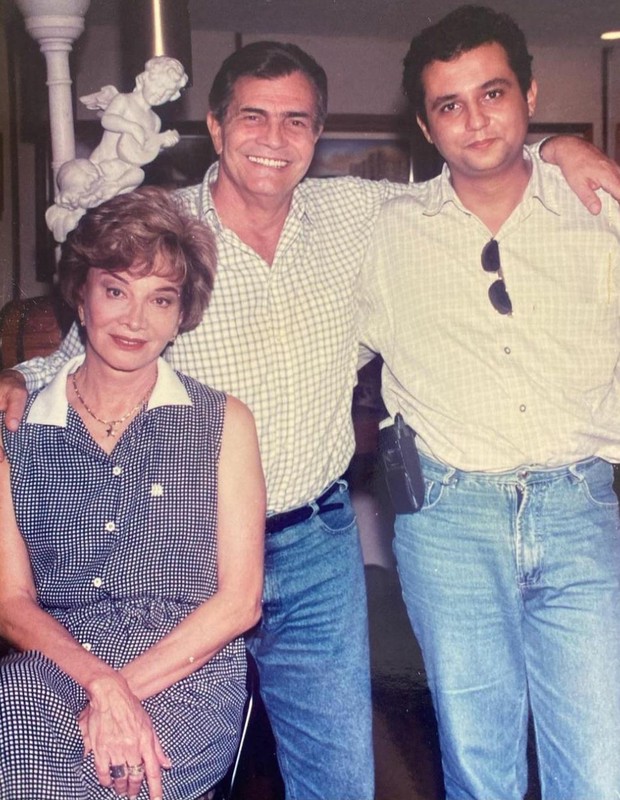 Geraldo Luis com Gloria e Tarcisio (Foto: Reprodução do Instagram)