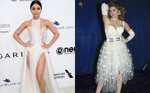 Like A Virgin Vanessa Hudgens Aposta Em Look Revelador A La Madonna Quem Popquem