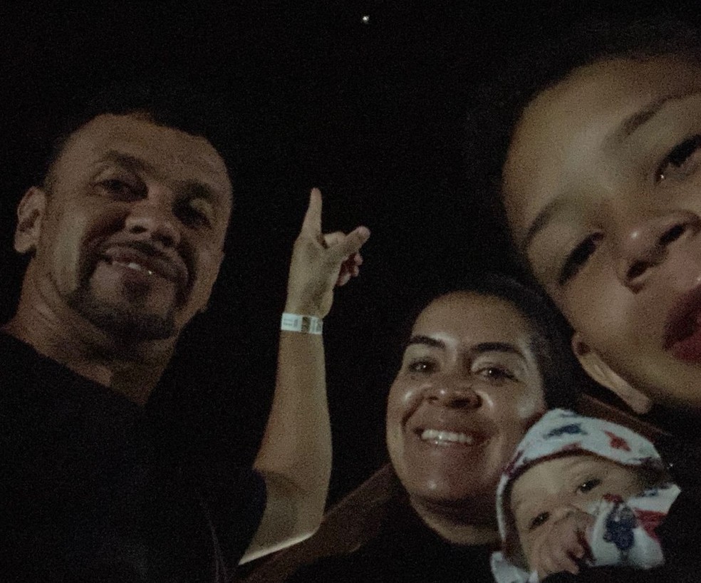 Após perder a filha com doença rara, família de Guarujá (SP) luta por remédio mais caro do mundo para bebê com o mesmo diagnóstico — Foto: Arquivo Pessoal