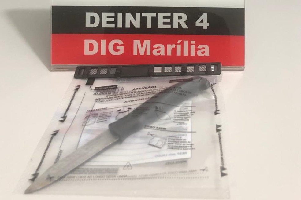 Pol&iacute;cia Civil identifica suspeito de esfaquear homem durante desentendimento em Mar&iacute;lia &mdash; Foto: Pol&iacute;cia Civil/Divulga&ccedil;&atilde;o